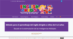 Desktop Screenshot of englishandkids.com